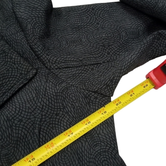 Title Nine Insulated Gray Parka Wind Resistant Jacket Coat Medium - Picture 4 of 9